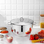 Schafer Held Gastro Çelik Derin Tencere 32 Cm 2 Parça-Inox