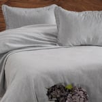 Schafer Home Blossom Yatak Örtüsü Seti 3 Parça-Gri