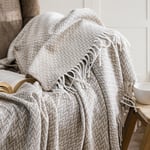 Schafer Home Caprice Throw Battaniye 130x170 Cm-Bej