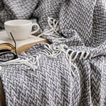 Schafer Home Caprice Throw Battaniye 130x170 Cm-Gri