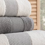 Schafer Home Dina Banyo Seti 6 Parça-Gri