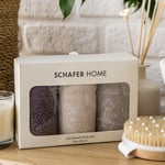 Schafer Home Noho 3 lü Havlu Seti 30x50-Asorti01