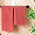 Schafer Home Solid 2 li Kurulama Bezi 40x60 Cm-Mercan