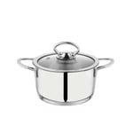 Schafer Micro Mini Derin Çelik Tencere 16 Cm-2 Parça