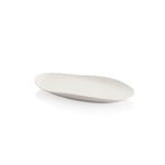 Schafer Nice 1 Parça Geniş Oval Servis Tabağı 28 Cm-Beyaz