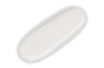 Schafer Nice 1 Parça Uzun Oval Servis Tabağı 28 Cm-Beyaz
