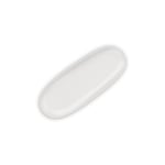 Schafer Nice 1 Parça Uzun Oval Servis Tabağı 28 Cm-Beyaz