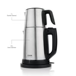 Schafer Optimal Elektrikli Paslanmaz Çay Makinesi -Inox