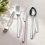 Schafer Porto 60 Parça Çatal Kaşık Bıçak Takımı-Gümüş01