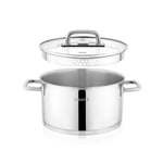 Schafer Prestige 1 MM Çelik Tencere Set 8 Parça-Inox