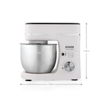 Schafer Prochef DigiMix Dijital Stand Mikser 5 L-Beyaz