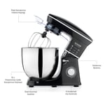 Schafer Prochef Maxi Stand Mikser 10 L-Siyah