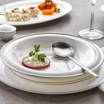 Schafer Superfine Bone Delicea Yemek Takımı 56 Parça-Platin