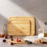 Schafer Woodart 3 Lü Dikdörtgen Kesme Tahtası