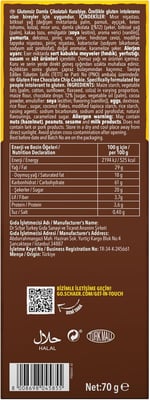 Schar Chocotti Glutensiz Damla Çikolatalı Kurabiye 70 gr