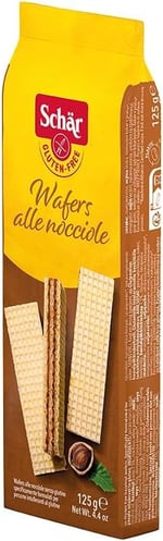 Schar Wafers Alla Nocciole Glutensiz Fındıklı Gofret 125 gr