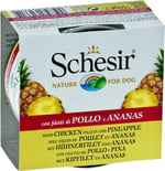 Schesir Yetişkin Köpek Konservesi 150 Gr Tavuk Etli + Ananas