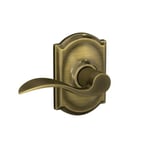 Schlage Camelot koleksiyonu kaza Passage kolu, F10 ACC 609 CAM