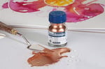 Schmincke Aqua Bronze Sulu Boya Yaldız Pigment 20 ml 812 Rich Pale Gold