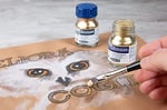 Schmincke Aqua Bronze Sulu Boya Yaldız Pigment 20 ml 812 Rich Pale Gold