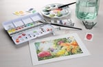 Schmincke Horadam Artists Watercolours French Ultramarine Half Pan (Series 2) (493)