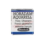 Schmincke Horadam Artists Watercolours French Ultramarine Half Pan (Series 2) (493)