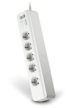 Schneider APC PM5-GR 918 Joule Anahtarlı 5'li 1.8 m Akım Korumalı Priz