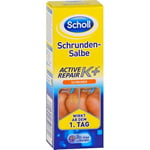 Scholl Schrundensalbe Aktif Onarım K +, kaba, kuru ve çatlak topuklarda cilt hasarına karşı -% 25 üre ve keratin ile - 1 x 60ml ayak kremi