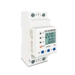 SCHONER® Gerilim Koruma Rölesi Yüksek Alçak Voltaj Akım Koruma Monofaze 63A Voltaj Koruyucu