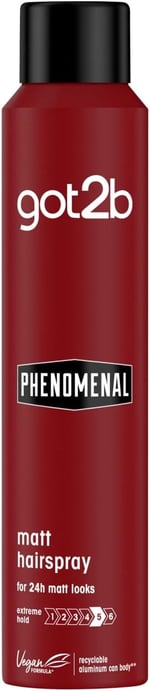 Schwarzkopf GOT2B Phenomenal Finishing Hairspray 200 ml