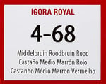 Schwarzkopf Igora-Royal 4-68 Kahve-Çikolata Kızıl