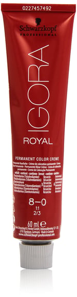 Schwarzkopf Igora Royal Saç Boyası 60ml-No - 8.0 Açık Kumral