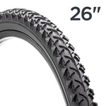 Schwinn Mountain Bike tire (Black, 26 x 1.95-inç)