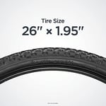 Schwinn Mountain Bike tire (Black, 26 x 1.95-inç)