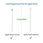 sciuU Uçlar Apple Pencil 1. ve 2. ile uyumlu - [2'li paket] Apple kurşun kalem uçları iPencil uç iPad Pro 11, 10,5 inç 12,9 inç 9,7 inç Apple Pencil için - Seçenekler: Nib, Tip for Apple Pnecil