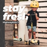 Scoot & Ride and Highwaykick 3 LED Tekerlekli Çocuk er Sarı 170301-96358