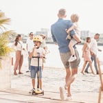 Scoot & Ride and Highwaykick 3 LED Tekerlekli Çocuk er Sarı 170301-96358
