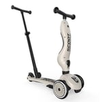 Scoot & Ride Highwaykick 1 Push and Go Kickboard oturaklı çocuk scooter'ı, 2'si 1 arada direksiyonlu denge bisikleti, 1 2 yaşından itibaren, yüksekliği ayarlanabilir, aletsiz