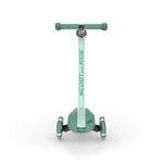 Scoot & Ride Highwaykick 3S çocuk scooter'ı, 3 yaşından itibaren, yüksekliği ayarlanabilir, 2 kademeli direksiyon, LED tekerlekler, katlanabilir scooter, çocuklar için, 96 – 130 cm