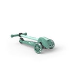 Scoot & Ride Highwaykick 3S çocuk scooter'ı, 3 yaşından itibaren, yüksekliği ayarlanabilir, 2 kademeli direksiyon, LED tekerlekler, katlanabilir scooter, çocuklar için, 96 – 130 cm