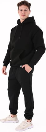 Scorp Origin Erkek Hoodie Sweatshirt Siyah