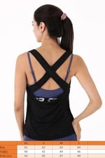 Scorp Xtreme Kadın Spor Atlet Siyah
