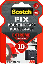 Scotch 4002 Extra Güçlü Montaj Bandı - Seçenekler: 19 x 1500 mm, 19 x 5000 mm