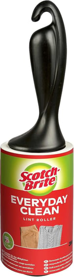 Scotch-Brite Everyday Clean Lint Roller - 1 Rulo 56 Yaprak - Evcil Hayvan Saçı, Giyim, Mobilya ve Daha Fazlasında Harika Çalışır