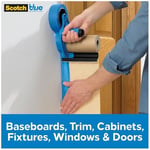 ScotchBlue 3M M1000 El Maskesi El Kapağı, Kapak Kağıdı için, Tüm Yapışkan Bant Genişlikleri için, Bıçaksız 1 Dispenser, Maskeleme Bandı ve Kağıt