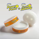 Scrub Daddy Power Paste, Çok Amaçlı Temizlik Ürünleri - Scrub Mommy Süngeri ile (Ambalaj Değişebilir)