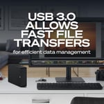 Seagate Genişletme 8TB Harici Sabit Disk HDD - USB 3.0, Kurtarma Veri Kurtarma Hizmetleri ile (STKP8000400) - Seçenekler: 8TB, 10TB, 18TB, Desktop, Masaüstü HDD (Yenile)