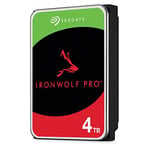 Seagate IronWolf Pro, 4 TB, Kurumsal NAS Dahili Sabit Disk HDD – CMR 3,5”, SATA 6 Gb/sn, 7200 Devir/Dakika, 256 MB Önbellek, R - Seçenekler: Barracuda Pro, HDD, IronWolf, IronWolf HDD, IronWolf Pro...