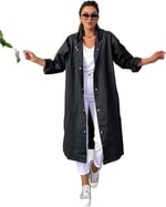 Seahome Unisex Siyah Su Rüzgar Geçirmez Yağmurluk Isgymr2