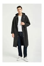 Seahome Unisex Siyah Su Rüzgar Geçirmez Yağmurluk Isgymr2